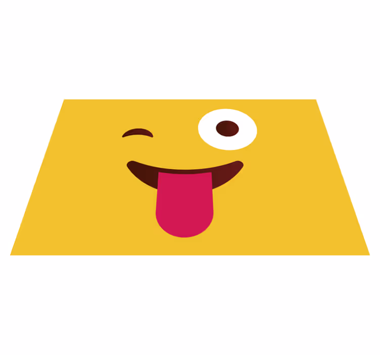 Podkładki na stół dla dzieci mrugające emoji - TenStickers