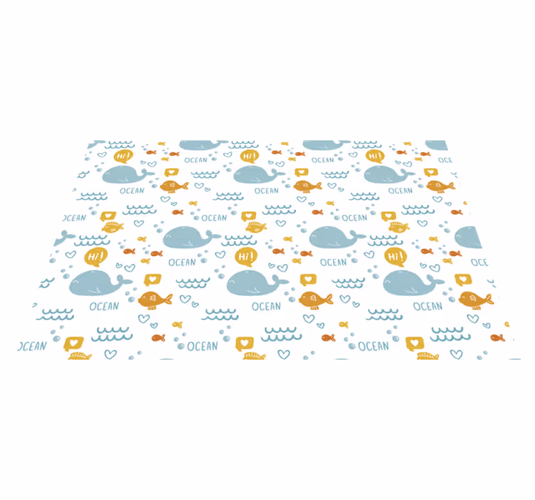 Podkładki na stół ryby oceaniczne kolorowe - TenStickers