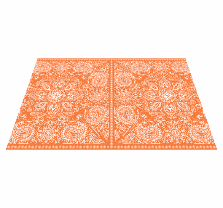 Podkładki na stół ornamenty paisley - TenStickers