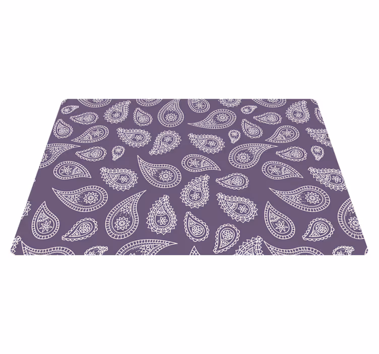 Podkładki na stół retro paisley - TenStickers