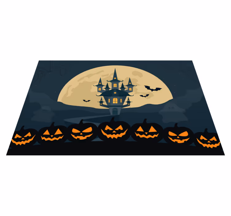 Gotic vinyl podkładka halloween - TenStickers