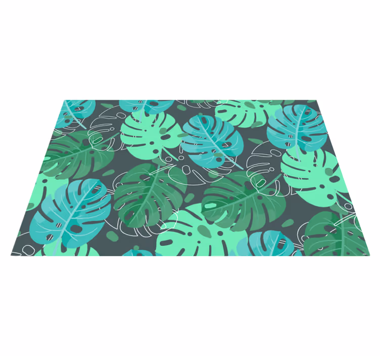 Oryginalne podkładki na stół Monstera deliciosa - TenStickers