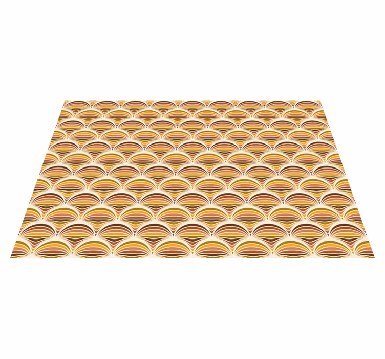 Podkładka na stół z wzorami motyw fali curved - TenStickers
