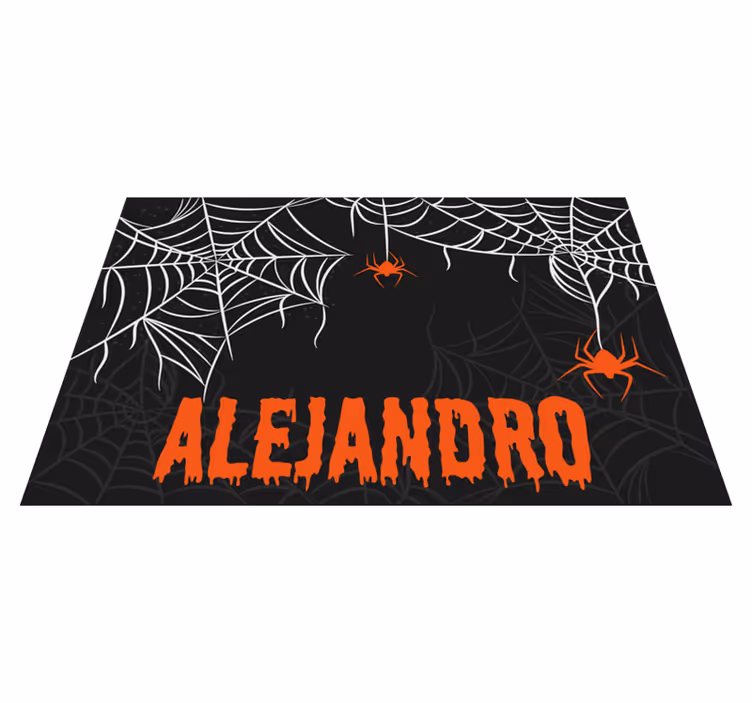 Podkładka na stół halloween pajęcze sieci - TenStickers