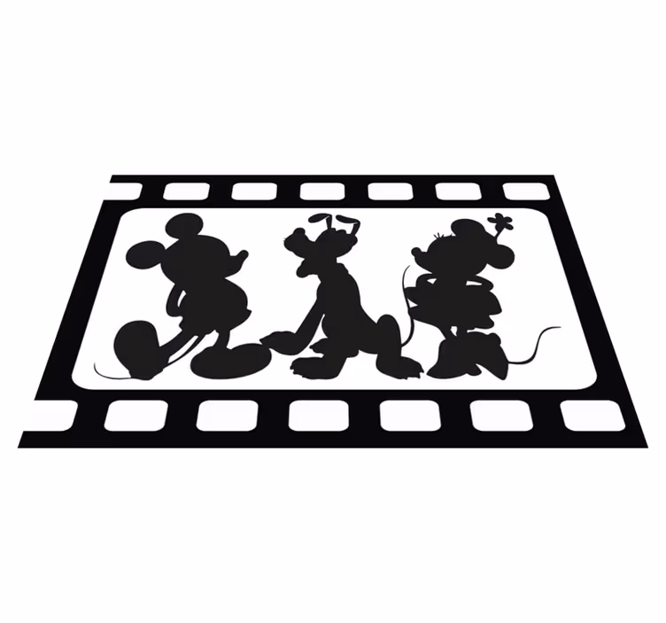 Podkładka na stół dla dzieci Mickey, minney i pluton - TenStickers