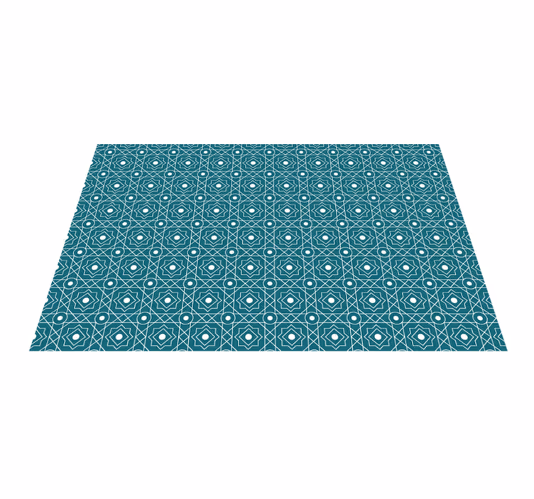Podkładka na stół z wzorami w geometryczną teksturę - TenStickers