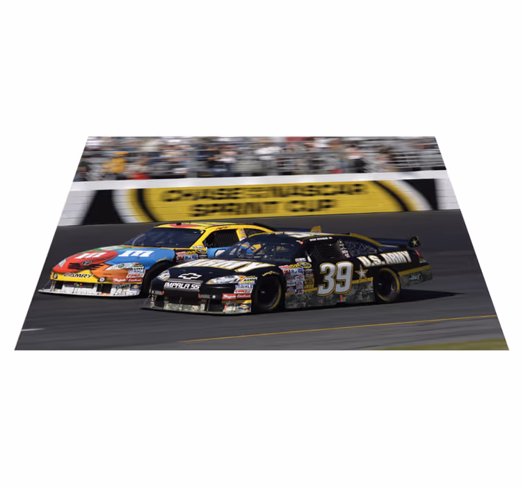 Podkładka na stół dla dzieci Samochody wyścigowe nascar - TenStickers