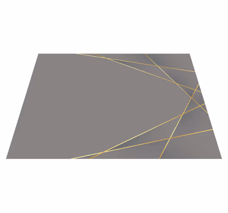 Eleganckie podkładki na stół Szare kształty geometryczne - TenStickers
