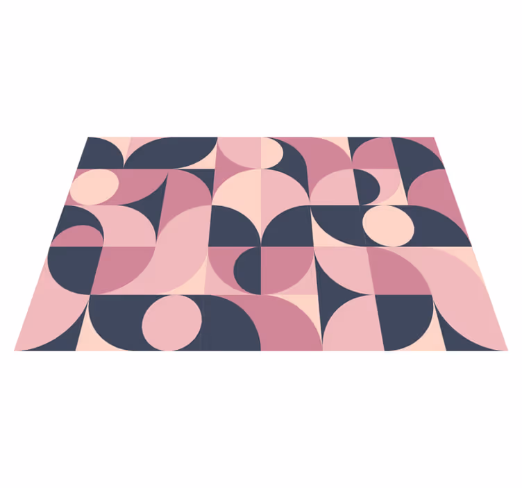 Podkładka na stół nowoczesna wzory geometryczne w łukach - TenStickers