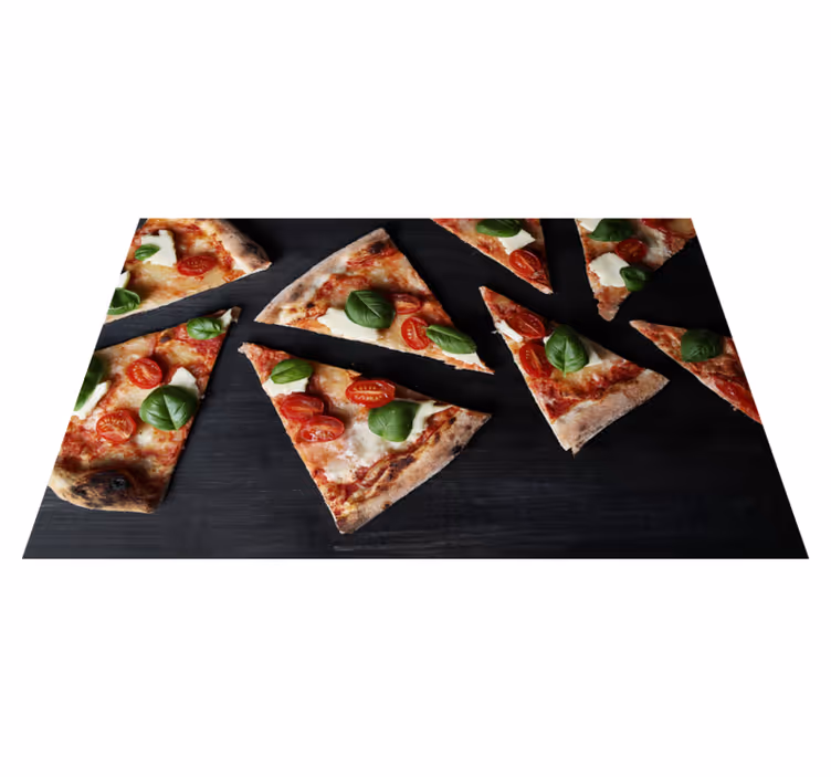 Podkładki na stół do restauracji Plastry pizzy - TenStickers