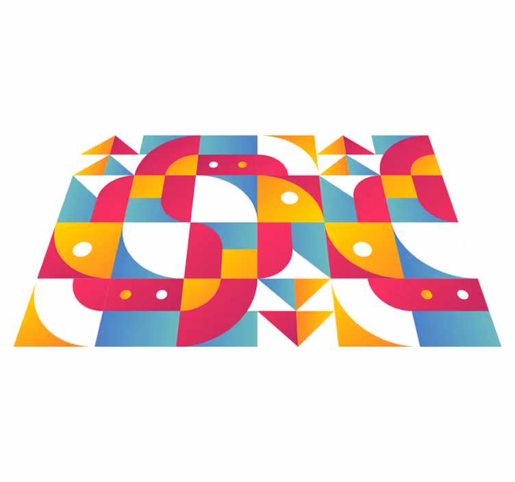 Podkładka na stół nowoczesna odważne wzory geometryczne - TenStickers