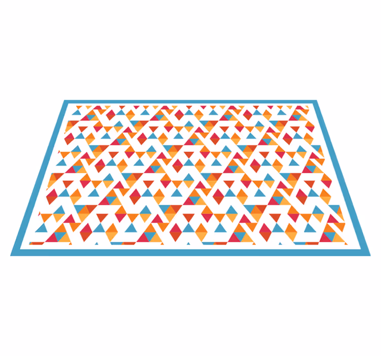Podkładka na stół oryginalna w żywych geometrycznych wzorach - TenStickers