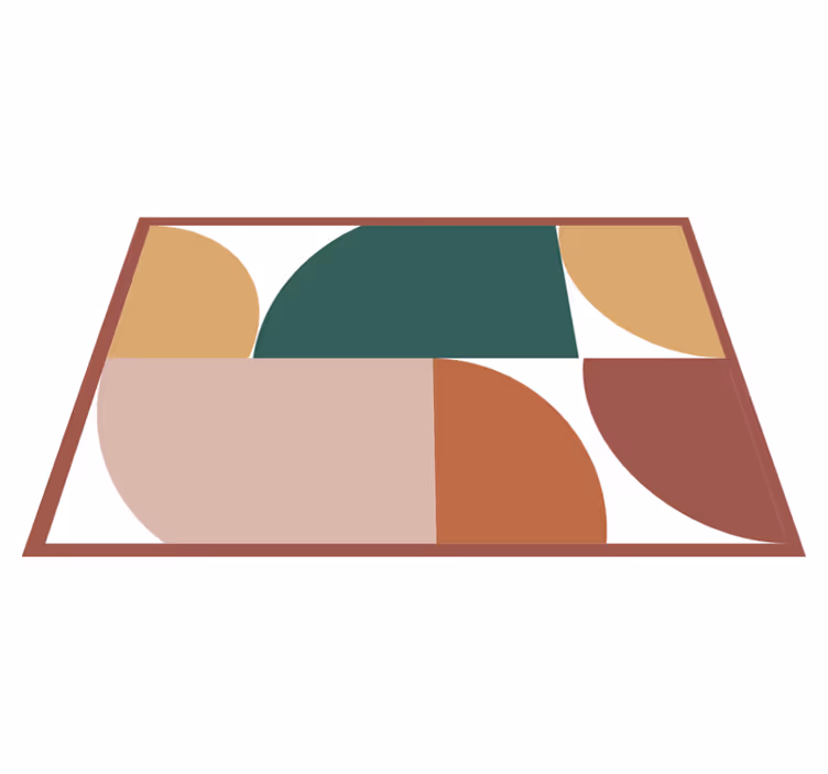 Podkładka na stół wzór geometryczny sztuka - TenStickers