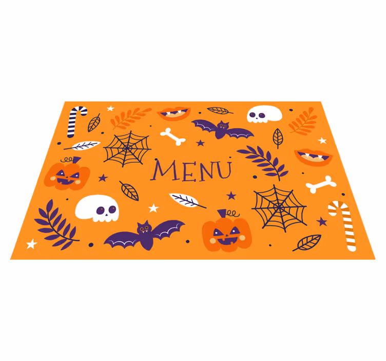 Podkładka na stół Halloween Zabawny projekt Halloween - TenStickers