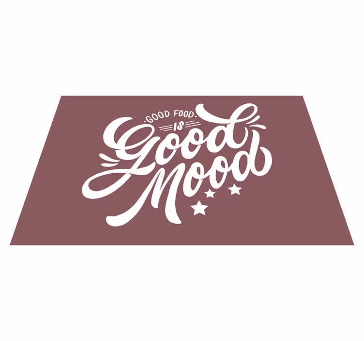 Podkładka na stół do restauracji z napisem - TenStickers