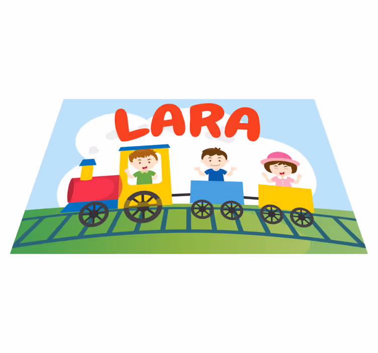 Podkładka na stół dla dzieci ilustracja pociągu - TenStickers