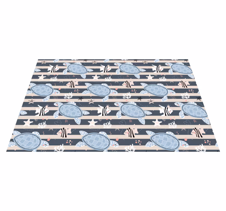 Podkładka na stół dla dzieci z wzorem żółwia - TenStickers