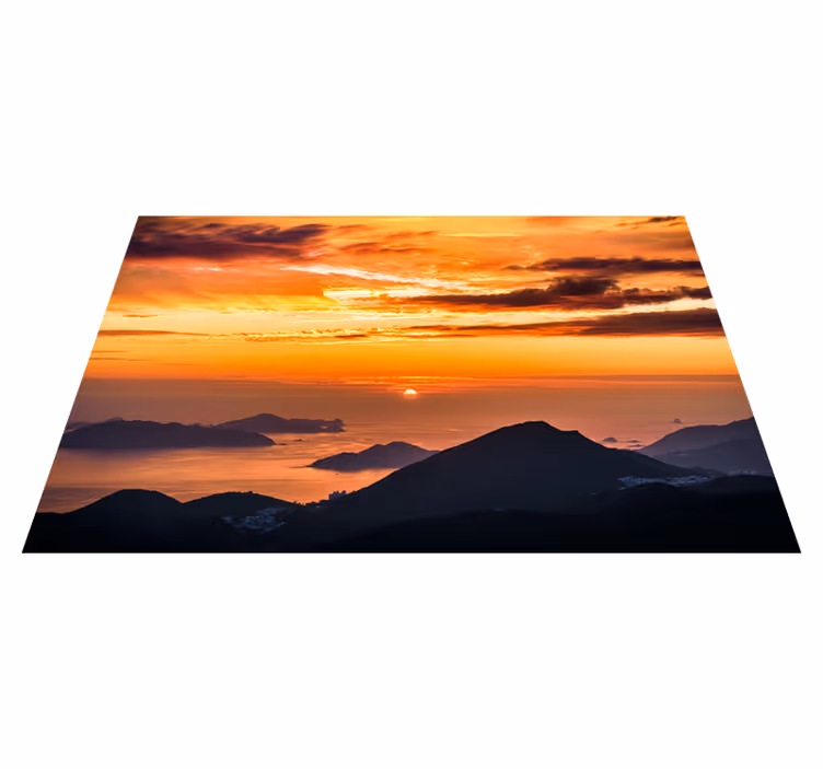 Podkładka na stół fotografia zachodu słońca - TenStickers