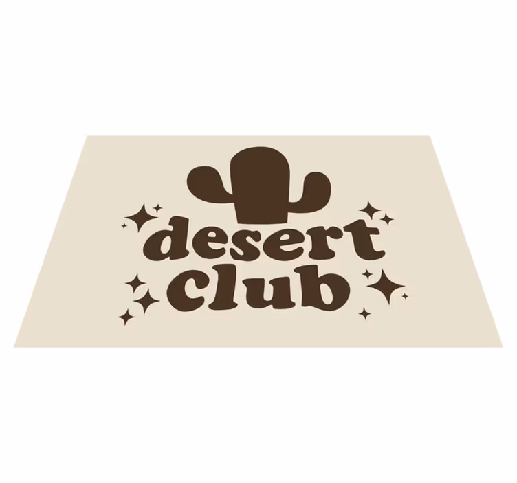 Podkładka na stół oryginalna cactus club design - TenStickers