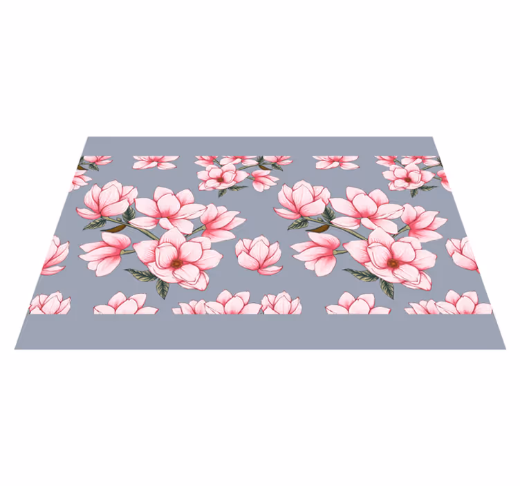 Podkładka na stół oryginalna wzór kwiatów magnolii - TenStickers