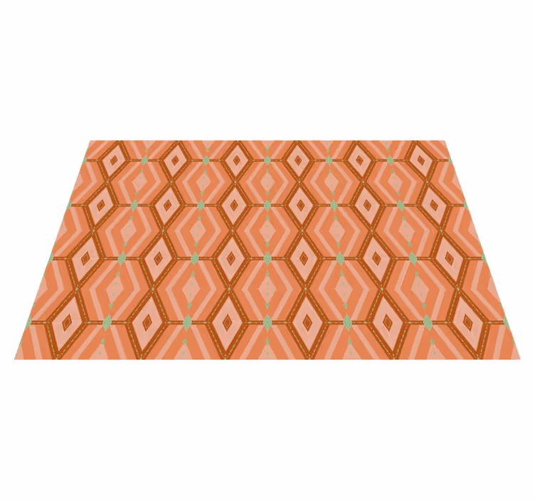 Podkładka na stół z wzorami w geometryczny hexagon - TenStickers