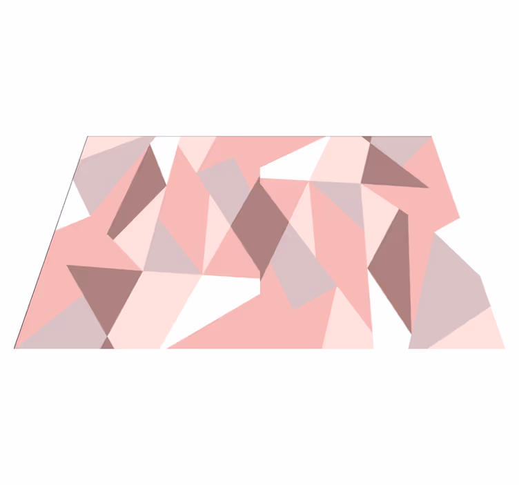 Podkładka na stół nowoczesna z geometrycznym tłem - TenStickers