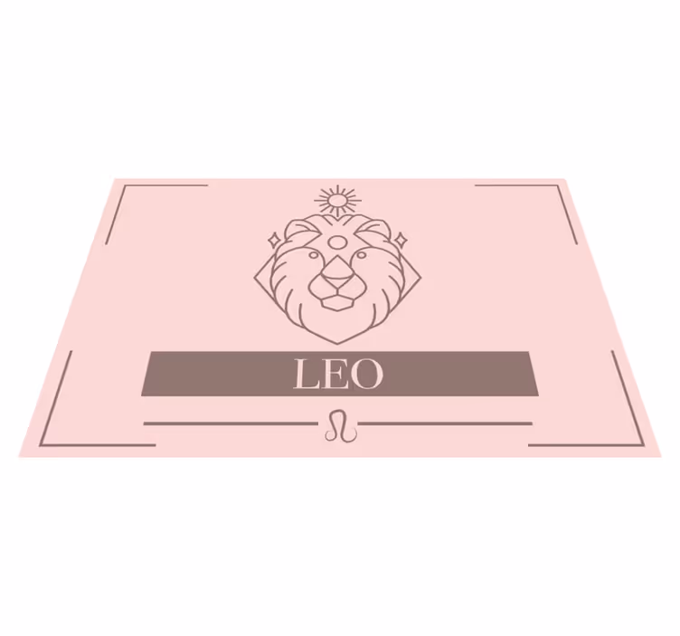 Podkładka na stół zodiak lew - TenStickers