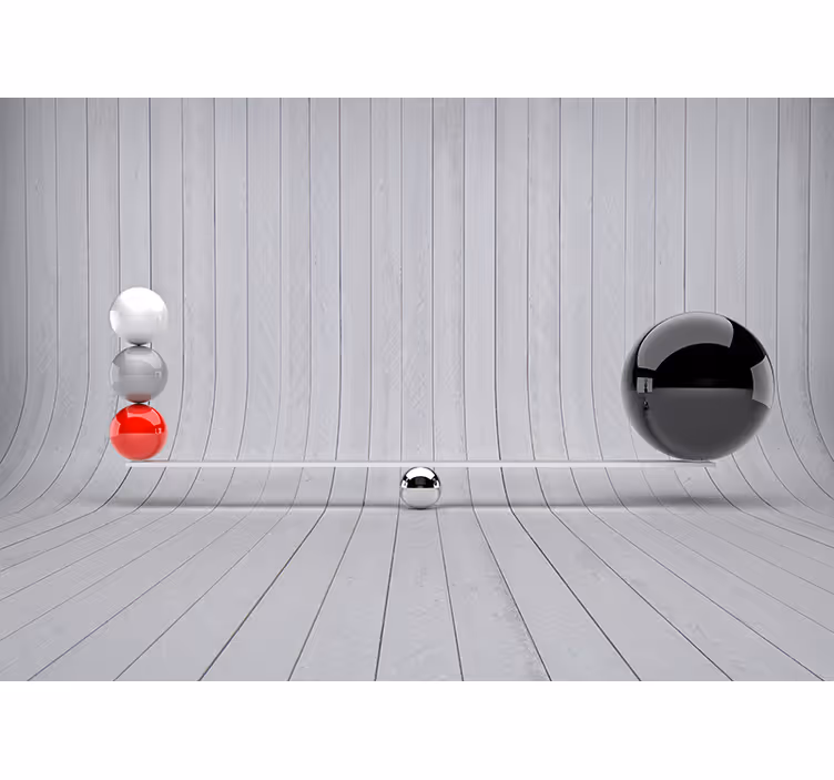 Fototapeta 3D balans dla Ciebie - TenStickers