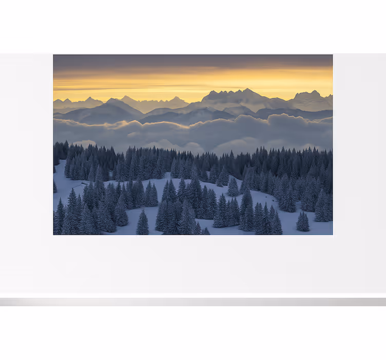Fototapeta góry alpy szwajcarskie – aiguilles du midi - TenStickers
