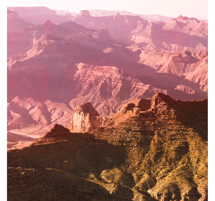 Fototapeta pustynia w kolorach estetyki grand canyon - TenStickers