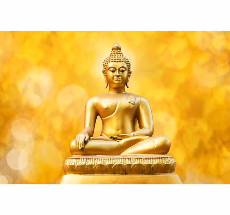 Fototapeta budda w trzech częściach - TenStickers