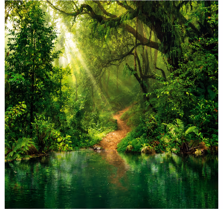 Fototapeta dżungla natura - TenStickers