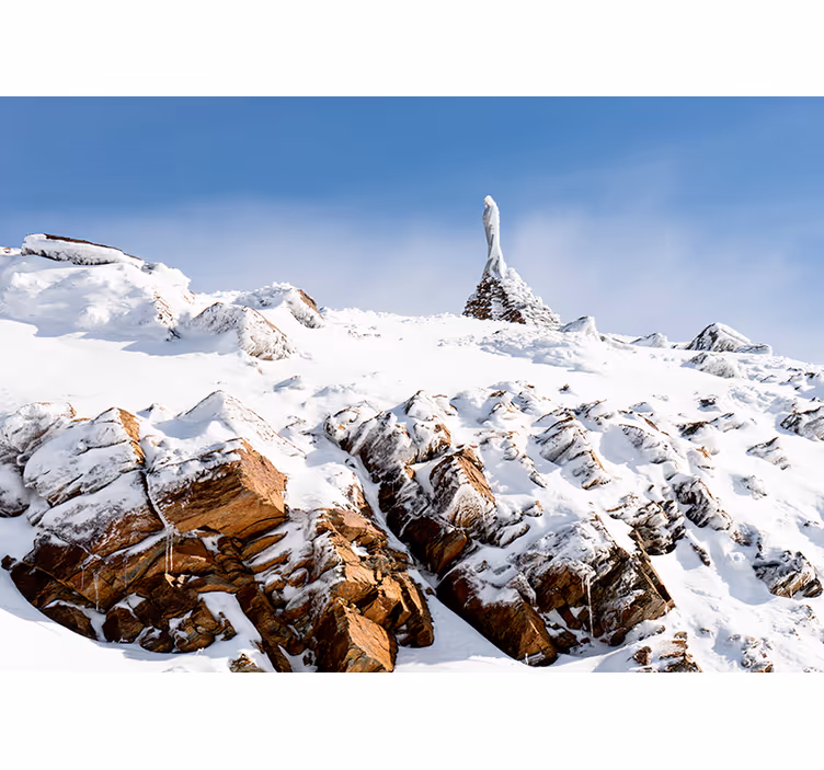 Fototapeta ośnieżona góra Sierra Nevada - TenStickers