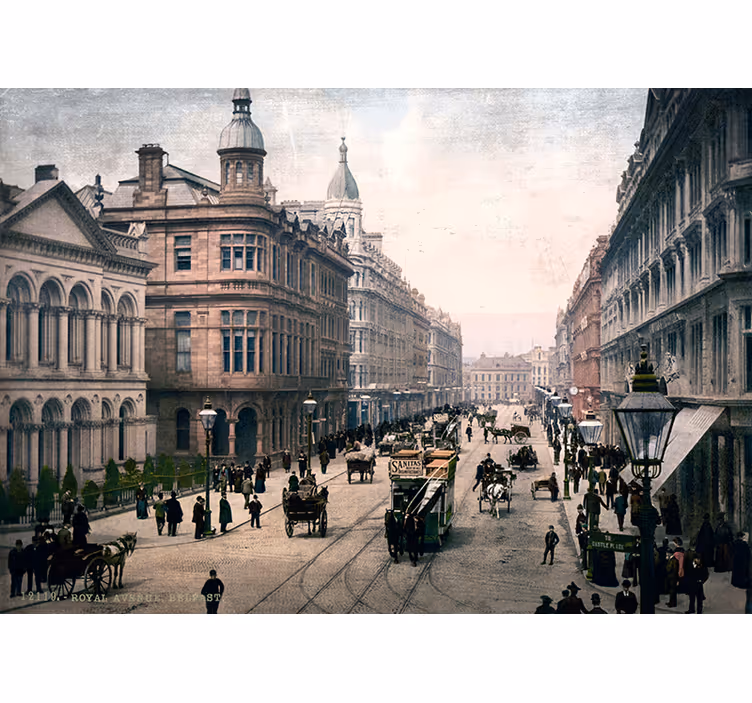 Fototapeta z miastem Belfast - TenStickers