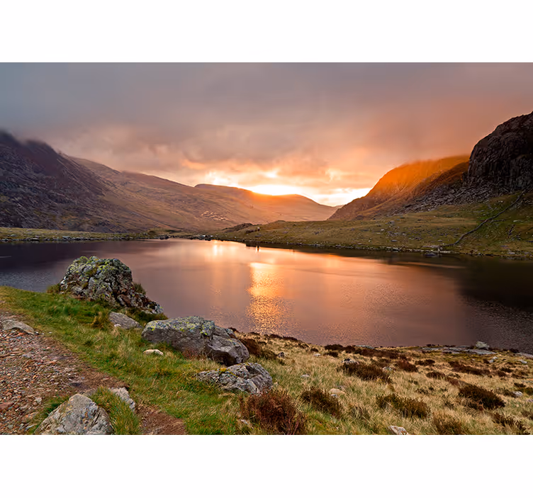Fototapeta natura park narodowy Snowdonia - TenStickers
