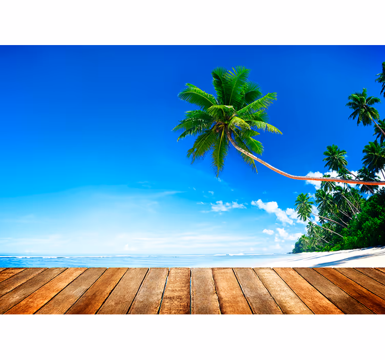 Fototapeta tropikalna plaża - TenStickers