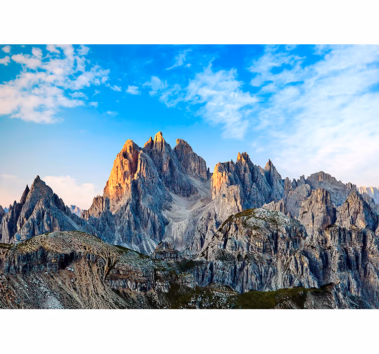 Fototapeta górska trzy szczyty Dolomity  - TenStickers
