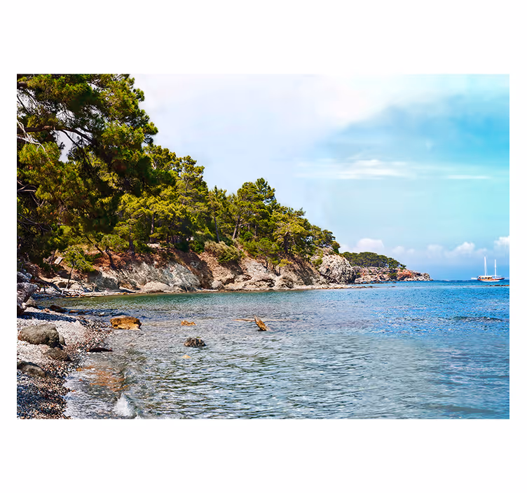 Fototapeta krajobraz plaża Antalya - TenStickers