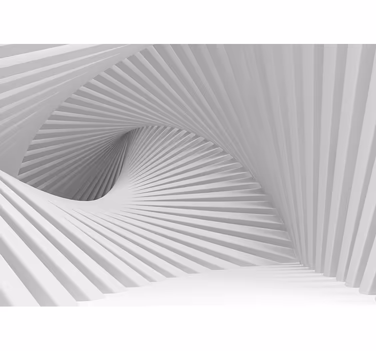 Fototapety 3D Fale schodów - TenStickers