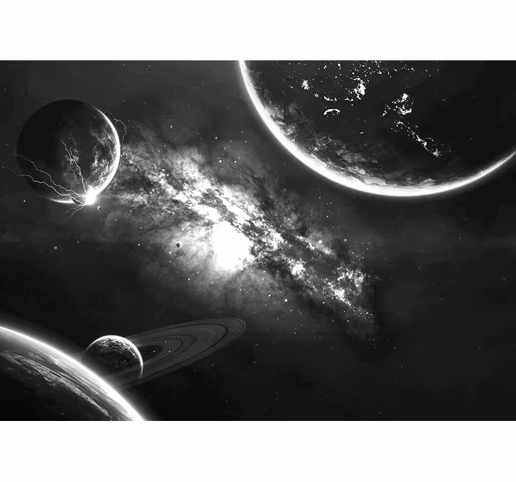 Fototapeta kosmos eksploracja galaktyk - TenStickers