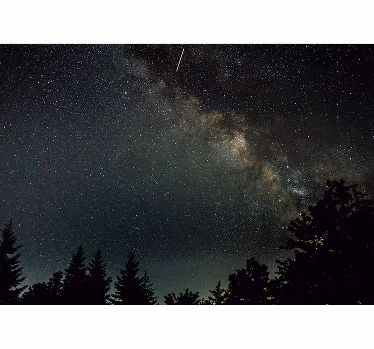 Fototapeta kosmos niebiański nocny krajobraz - TenStickers