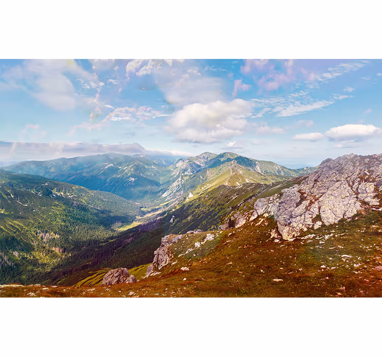 Fototapeta tatry polskie jesienią góry - TenStickers