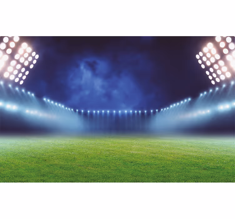 Fototapeta miasto nocne światła stadionu - TenStickers