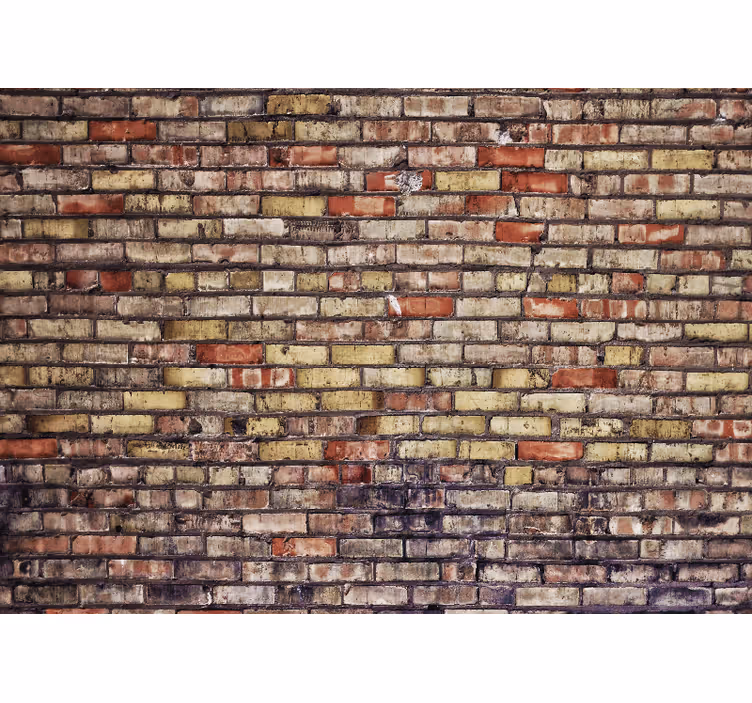 Fototapeta cegła tekstura starej cegły - TenStickers