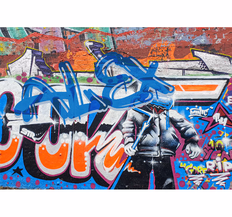 Fototapeta Street Art miejski styl uliczny - TenStickers