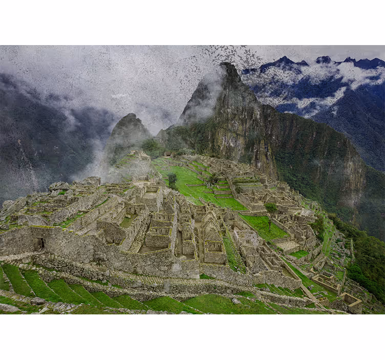Fototapeta miasto ruiny machu picchu - TenStickers