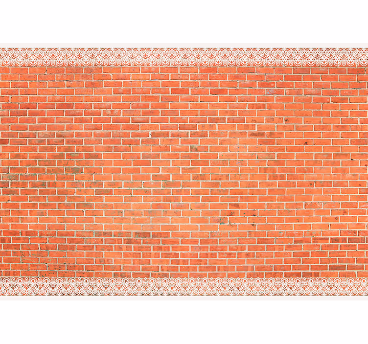Fototapeta cegła rustykalne tło - TenStickers