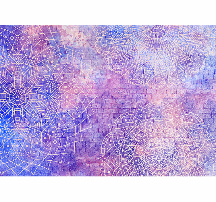 Fototapeta mandala z misternymi wzorami - TenStickers