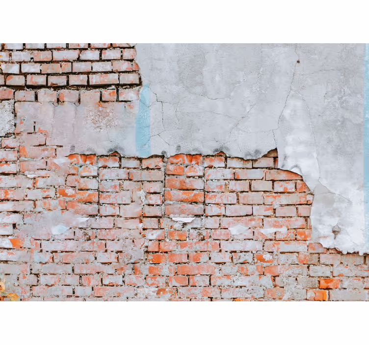 Fototapeta cegła tekstura odsłoniętej cegły - TenStickers