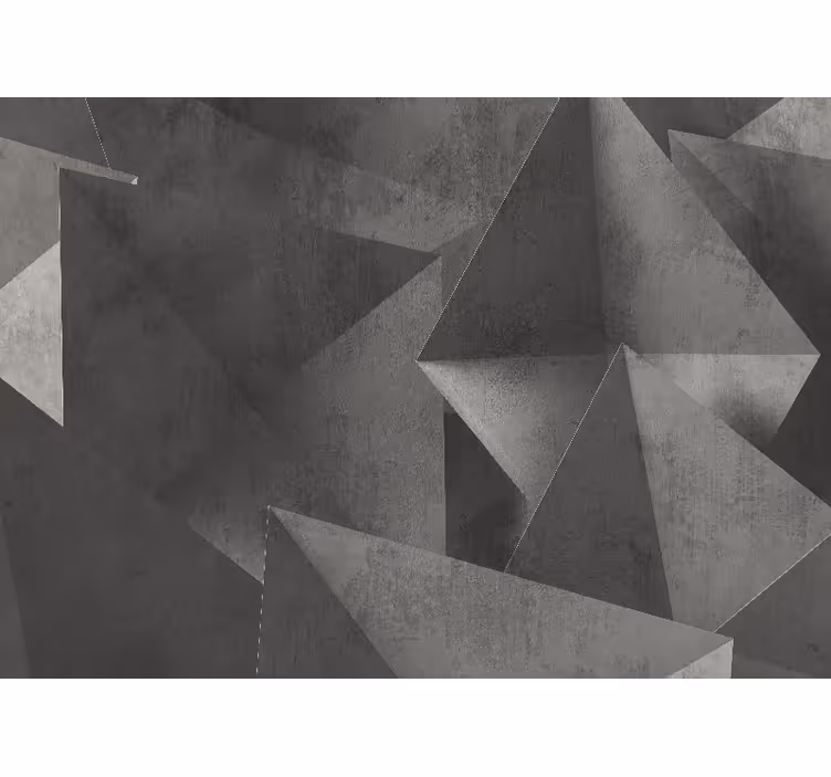 Fotoapeta abstrakcyjna z wzorem geometrycznych kształtów - TenStickers